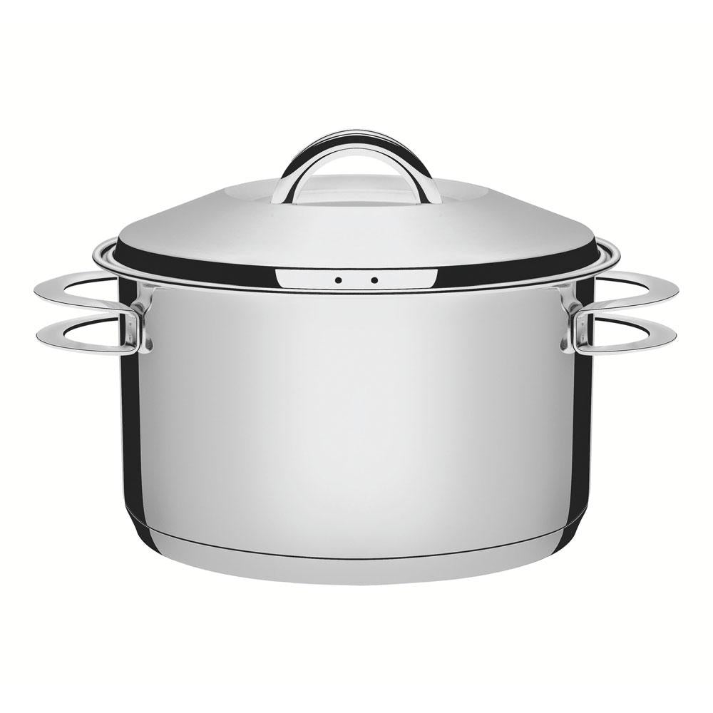 Panela Caçarola Funda em Aço Inox Linha Solar Fundo Triplo 20 cm Ø 3,6L PIT5 - Tramontina 62504200