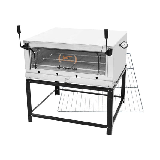 Kit - Forno Gás Industrial Roma Inox Firi110 + Grade Extra - Venâncio