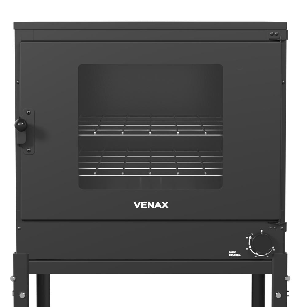 Forno Industrial FI 109L Com Base Preto Interno Esmaltado Gás GLP FI109CB - Venax 9728