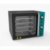 Forno Turbo Convector Elétrico Smart Basic 4 Esteiras Preto e Painel Turquesa FCSB4E - Venâncio 220V