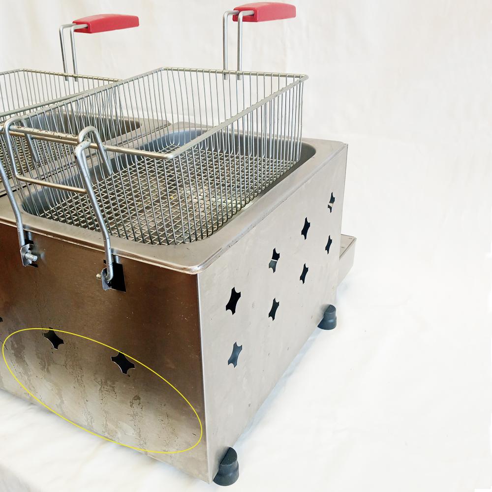 Semi - Fritador Retangular 2 Cestos Gas A. P. Pr-20g - Progas