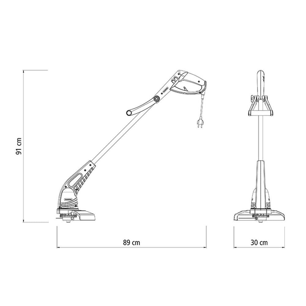 Aparador De Grama Elétrico Diâmetro 280mm AP1000T 1000W 220V - Tramontina 79634103