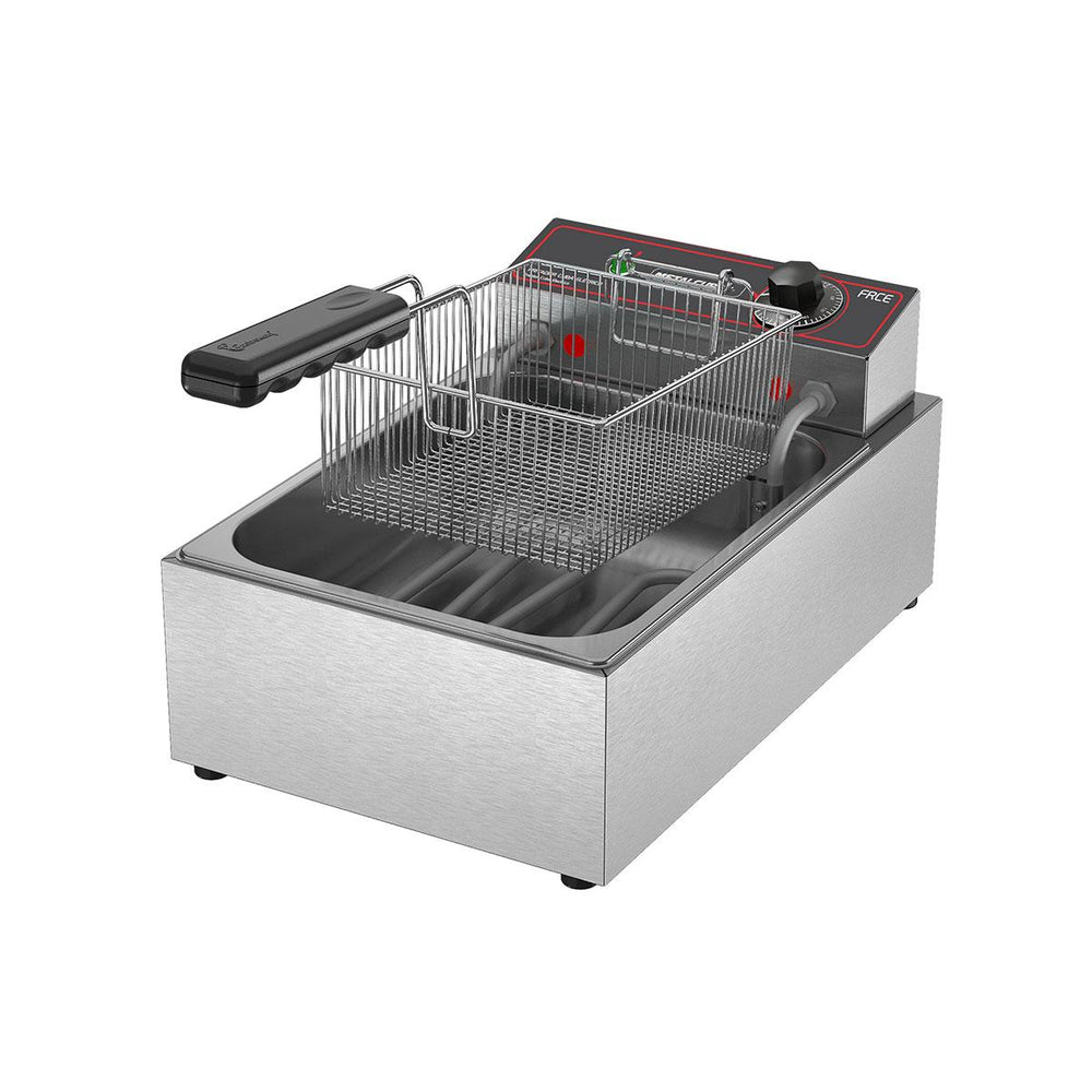 Fritadeira Profissional Elétrica Óleo 3L 1 Cesto Monofásico FRCE3 - Metalcubas