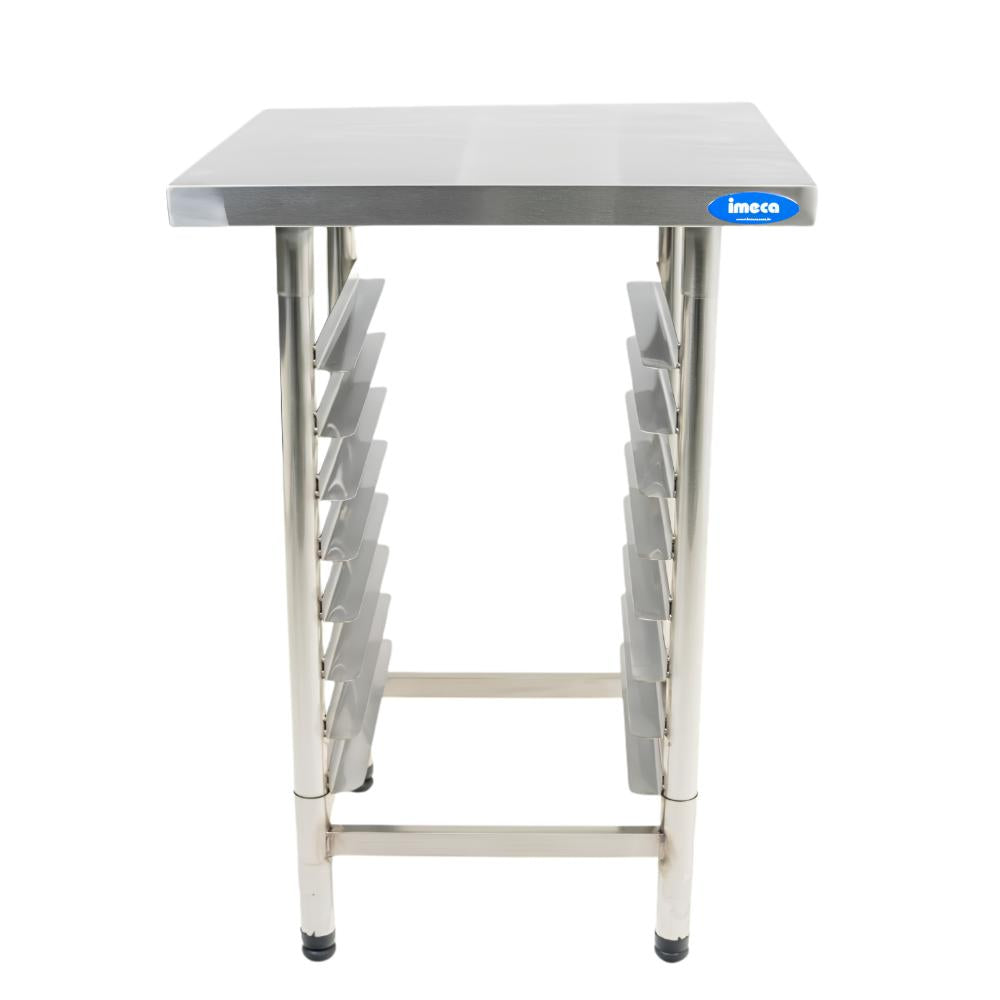 Bancada Mesa 60x60cm 8 Níveis 35x35 Total Inox 430 Para Prp-004 - Imeca 7595