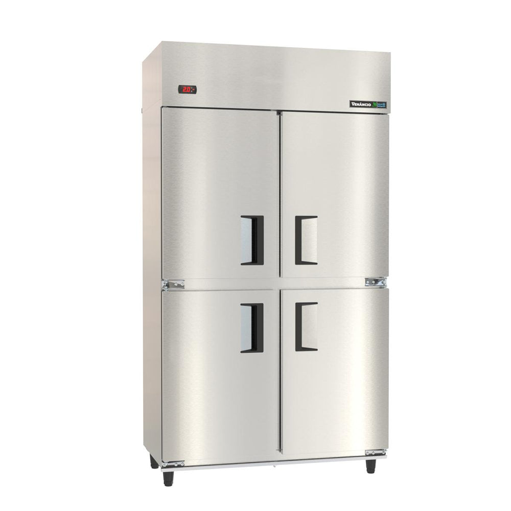 Mini Câmara Profissional Resfriada 4 Portas 2°C a 7°C Ar Forçado 680L Inox MCECV4P 220V - Venâncio 58320