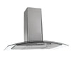 Coifa e Depurador Parede em Inox e Vidro Curvo 75cm Duto Slim CVC75 Slim 220V - Nardelli 50011015-2