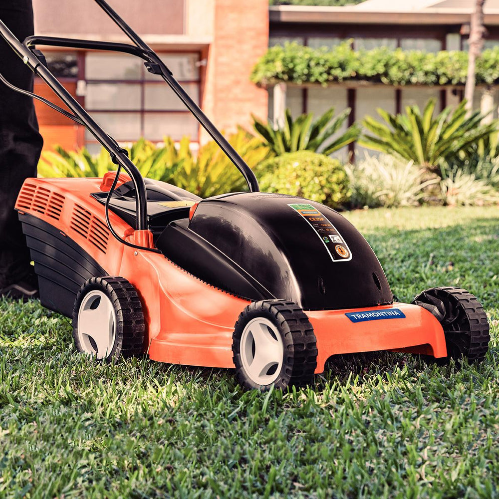Cortador De Grama Elétrico 350mmø Coletor Chassi Plástico CE35P 1300W 220V - Tramontina 79661151