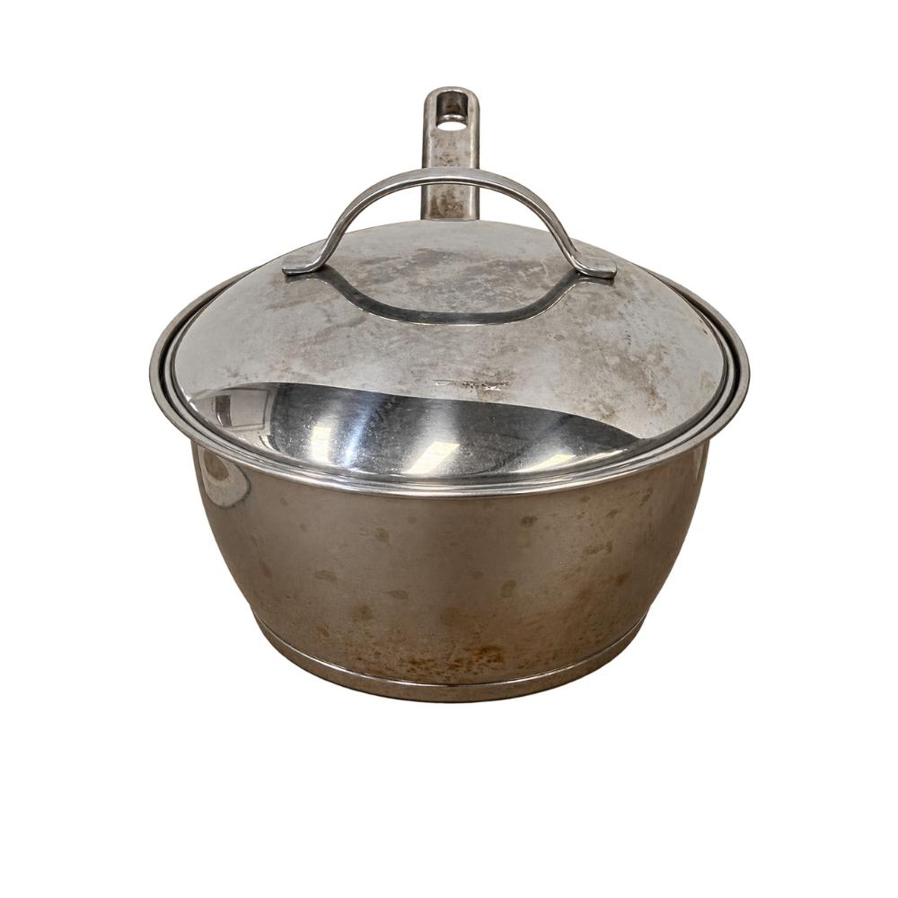 Seminovo- Conjunto de Panelas em Aço Inox 5PCS Linha Allegra - Tramontina