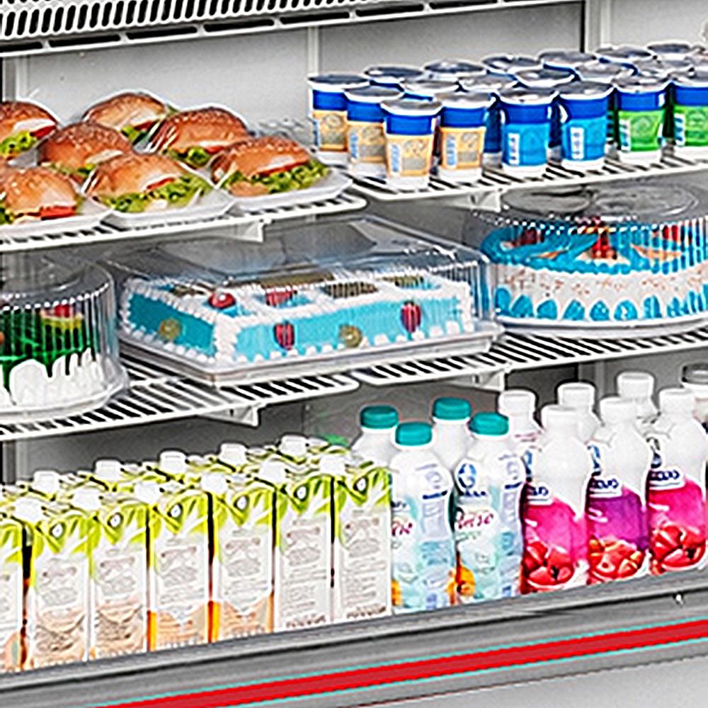 Vitrine Panoramica Refrigerada Serpentina 1,80m VPRS 1800 220V - Refrimate