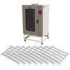 Kit - Forno Turbo á Gás 8 Esteiras PRP-8000 G2 Bivolt + 8 Esteiras - Progás