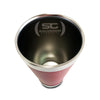 Copo Térmico Para Cerveja Chopp Gelado Em Inox 473ml Cqs 5746 Vermelho Com Tampa e Abridor - Malta