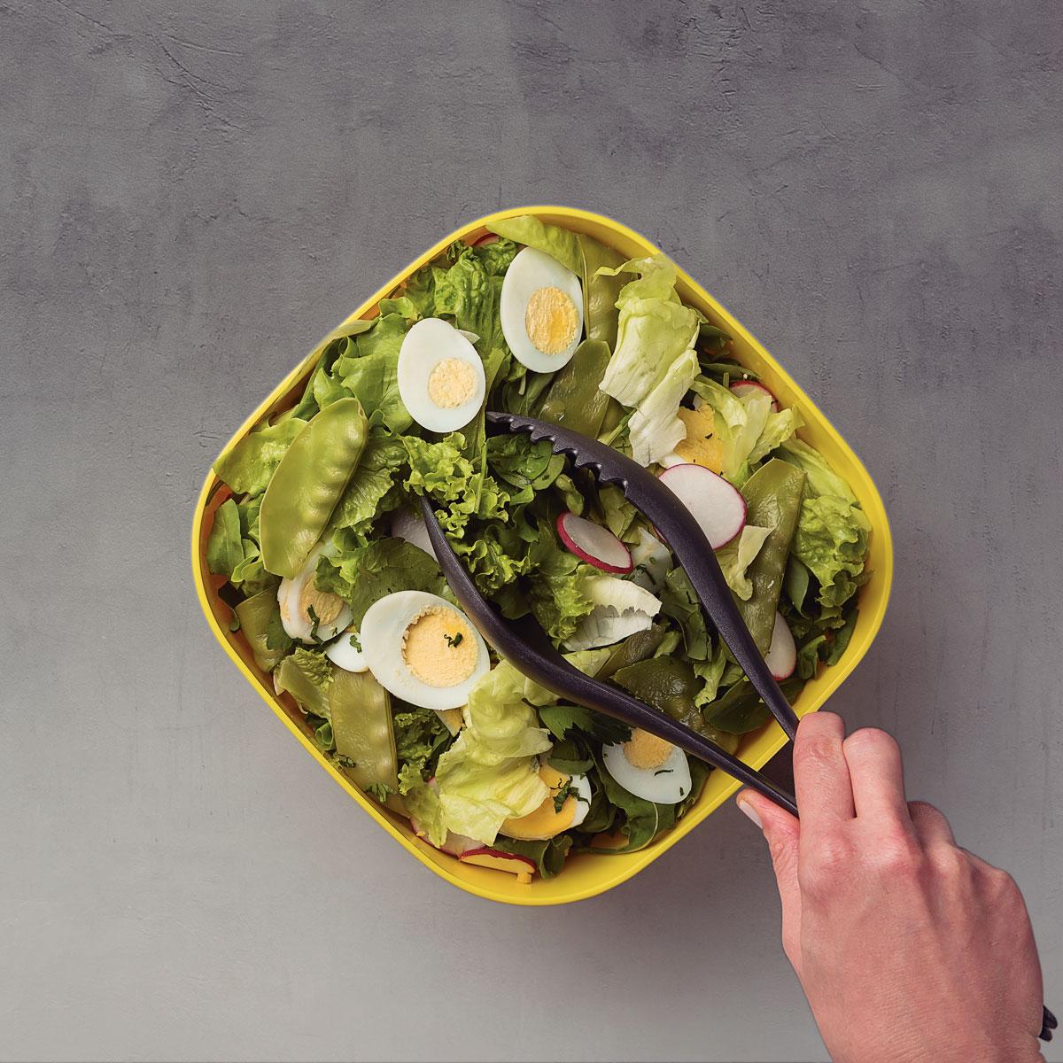 Pegador Para Salada Verano em Nylon Ônix - Tramontina 25578130