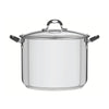 Caldeirão Astro Silicone em Aço Inox Fundo Triplo Tampa de Vidro 30 cm 15,2 l - Tramontina 62125300