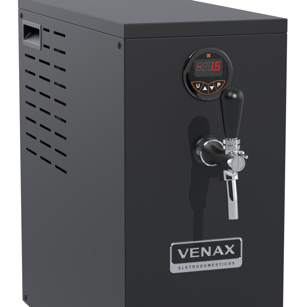 Chopeira Doméstica Preto Fosco Com Pressão Interna ou CO2 CVX1 127V - Venax 33177