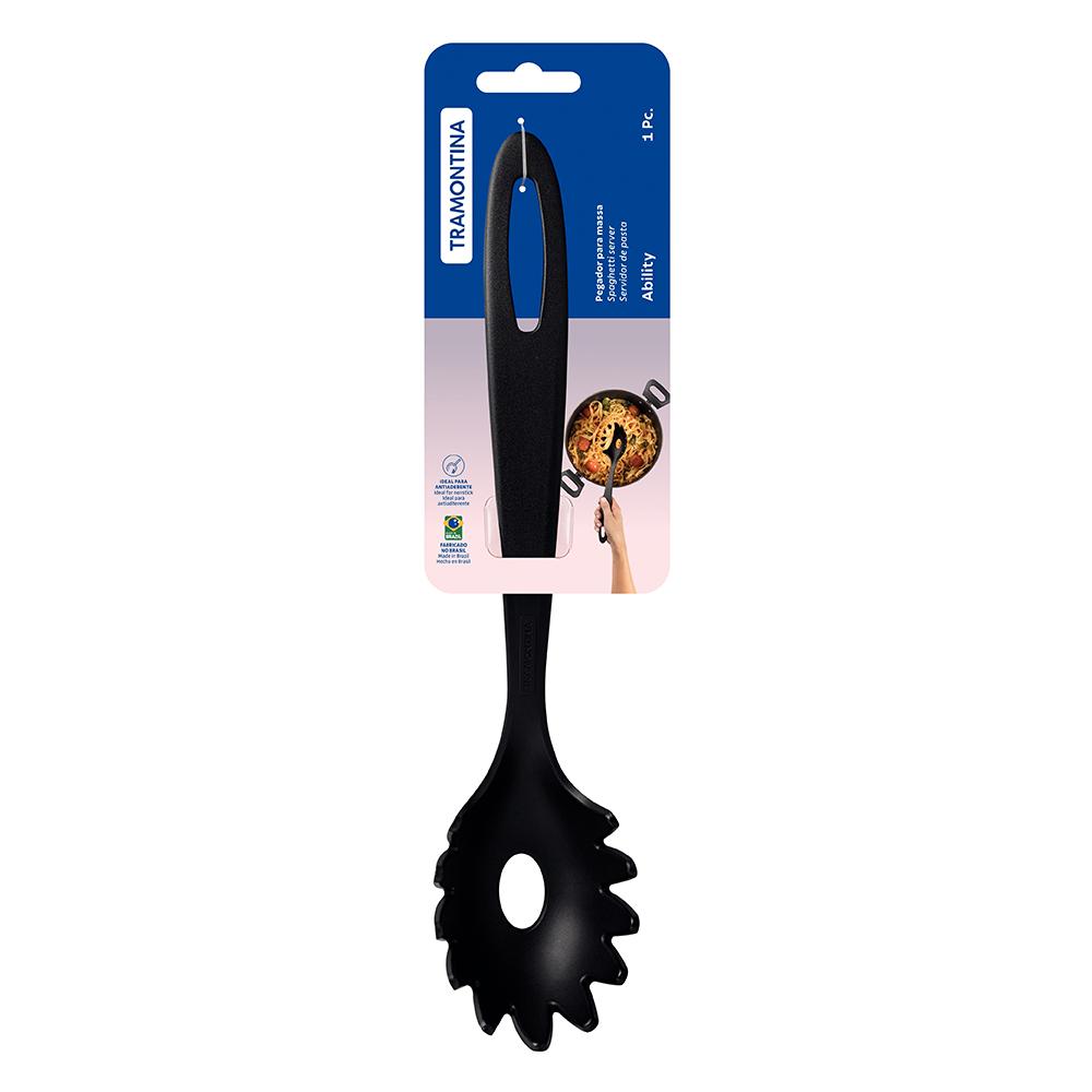 Pegador de Massa 29cm Ability em Nylon Preto - Tramontina 25162100
