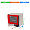 Forno Turbo Prp-004 Plus 220v Vermelho Progás + 4 Assadeiras Cimapi
