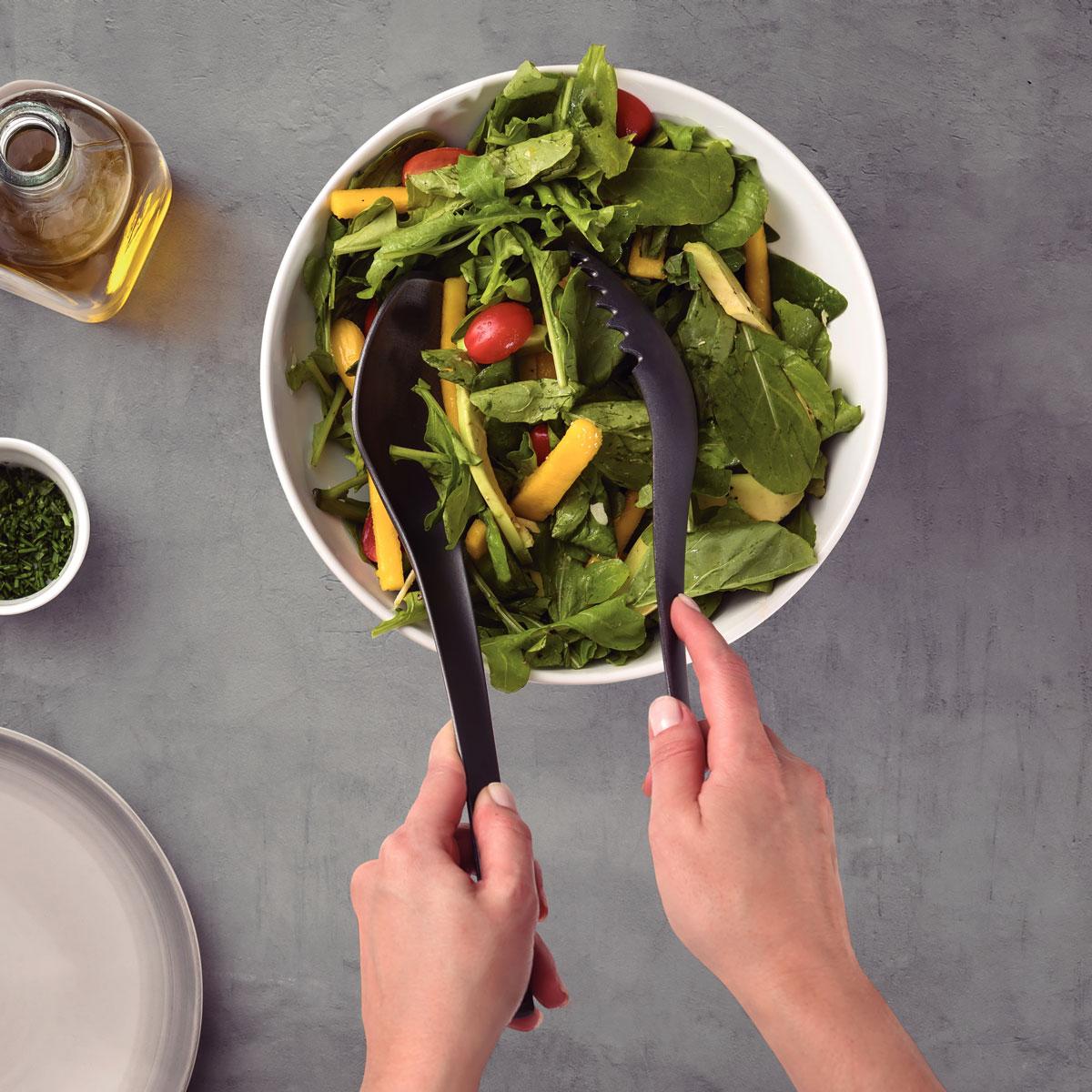 Pegador Para Salada Verano em Nylon Ônix - Tramontina 25578130