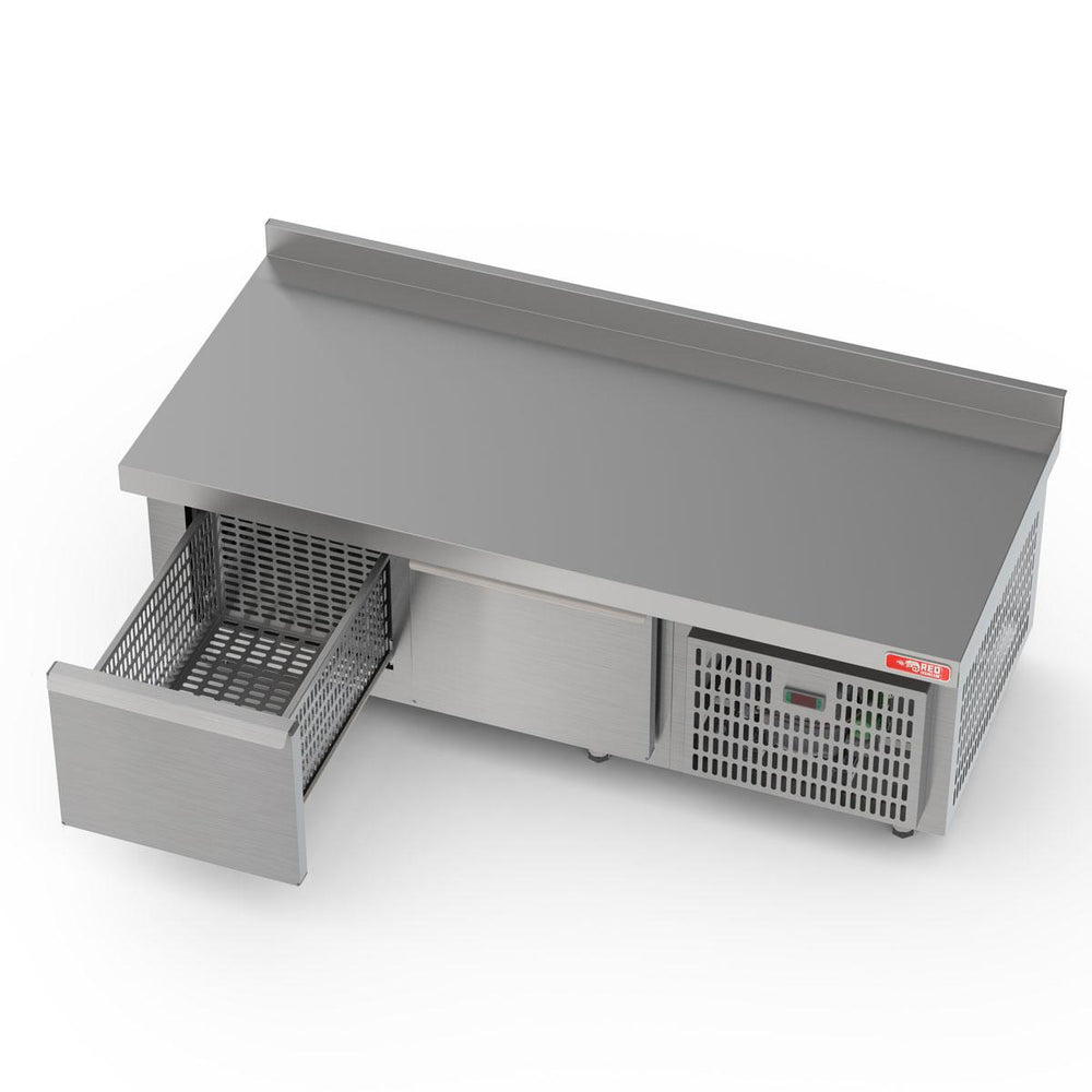 Balcão de Preparo Congelados 2 Gavetas Inox -18ºC 150cm BCG15 220v - Red Chameleon 367291-3