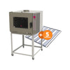 Kit - Forno Turbo Elétrico 5 Esteiras Monof 220v Prp-5000ne + 5 Esteiras - Progás