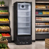 Expositora de Bebidas Preto 300L Regulável de 0ºC a 5ºC Led VV 300 220V - Venax 27507