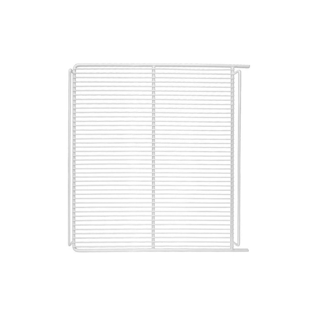 Kit - 1 Prateleira Branca Visa VN44 VB40 + 4 Ganchos Suporte - Metalfrio