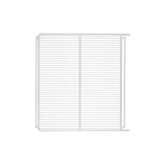 Kit - 1 Prateleira Branca Visa VN44 VB40 + 4 Ganchos Suporte - Metalfrio