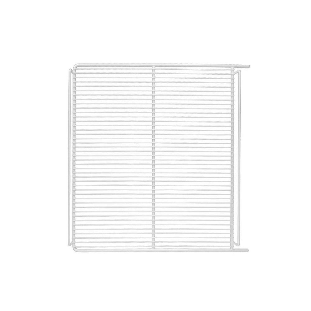 Kit - 1 Prateleira Branca Visa VN44 VB40 + 4 Ganchos Suporte - Metalfrio