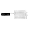 Cesto Pequeno Retangular Galvanizado Fritador Gfao18/30 - Metalcubas