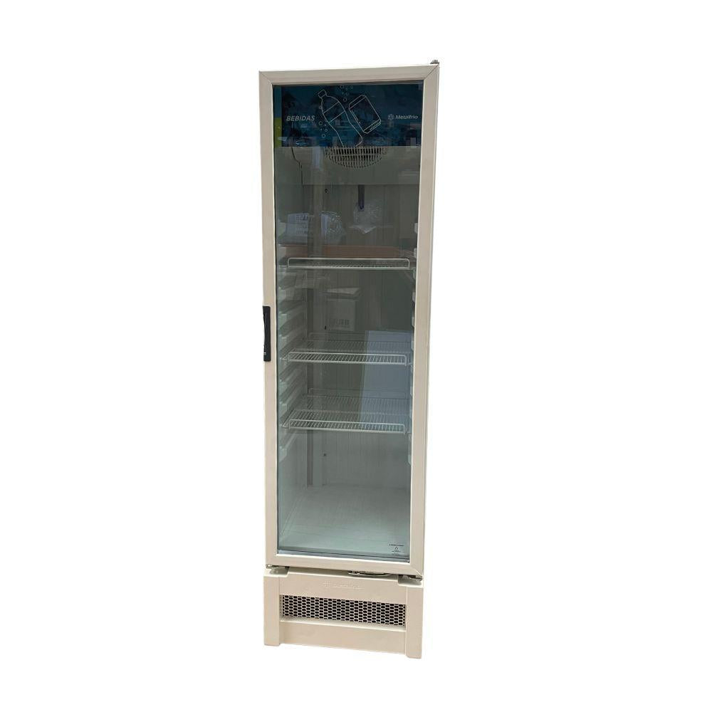 SEMINOVO - Visa Cooler Refrigerador Multiuso Expositor Vertical 296L VB28RB Metalfrio 127V