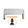 Pé de Encaixe Para Gôndola Central Base 40cm New Plus - Sa Gôndolas
