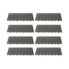 Kit Estrado Piso Plástico Preto 8 Un (1m²) 25x50cm Para Açougues -  Della Plast