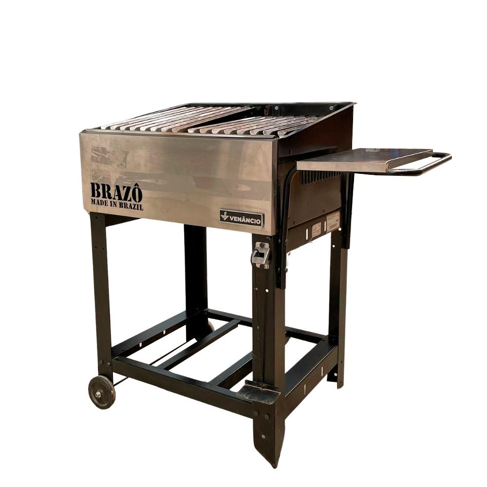 SEMINOVO - Churrasqueira Portátil Grelhado Char Broiler Parrilla Brazô Carvão/lenha VCB60 - Venâncio