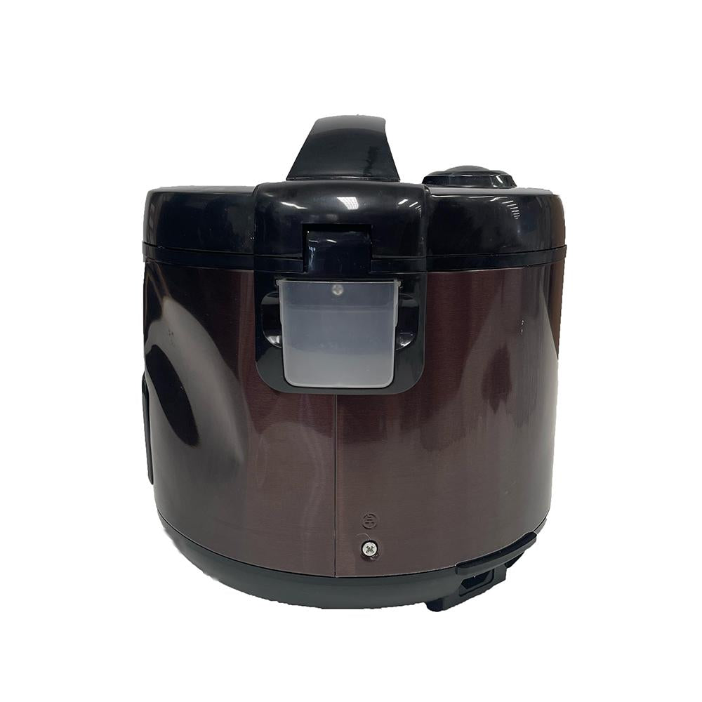 Semi - Panela Elétrica Arroz 10 Xícaras Titanium Preta Tampa Vidro Clearglas Epa10pt 220v - Eos