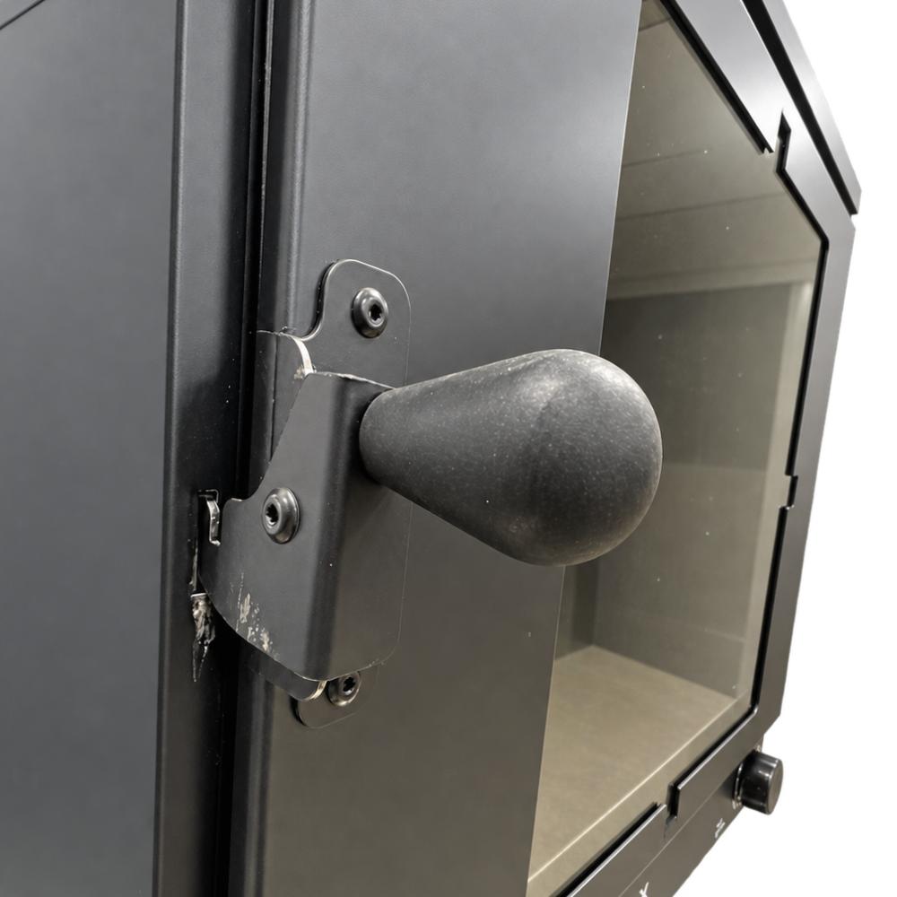 Seminovo - Forno Industrial  FI 77l de Bancada Preto Interno Esmaltado Gas GLP FI77SB - Venax 21384