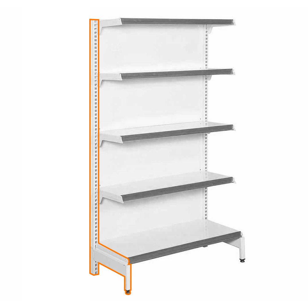 Pé Coluna para Gôndolas 1,70m New Plus Base 40cm - SA Gôndolas