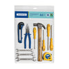 Kit Ferramentas Martelo Trena Alicate Estilete Chaves Fenda e Chaves Fixas 11pcs Tramontina 43409104