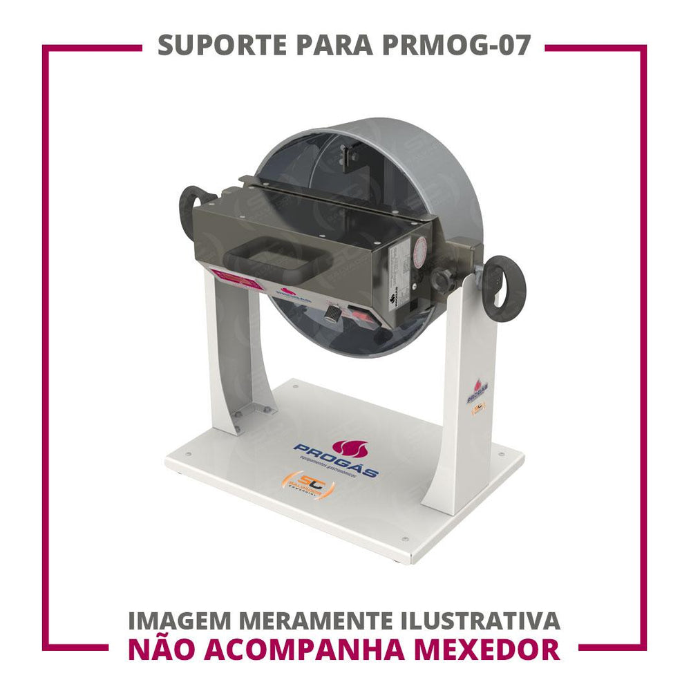 Suporte Base Para Girar PRMOG-05/07 Giramog Branco - Progás