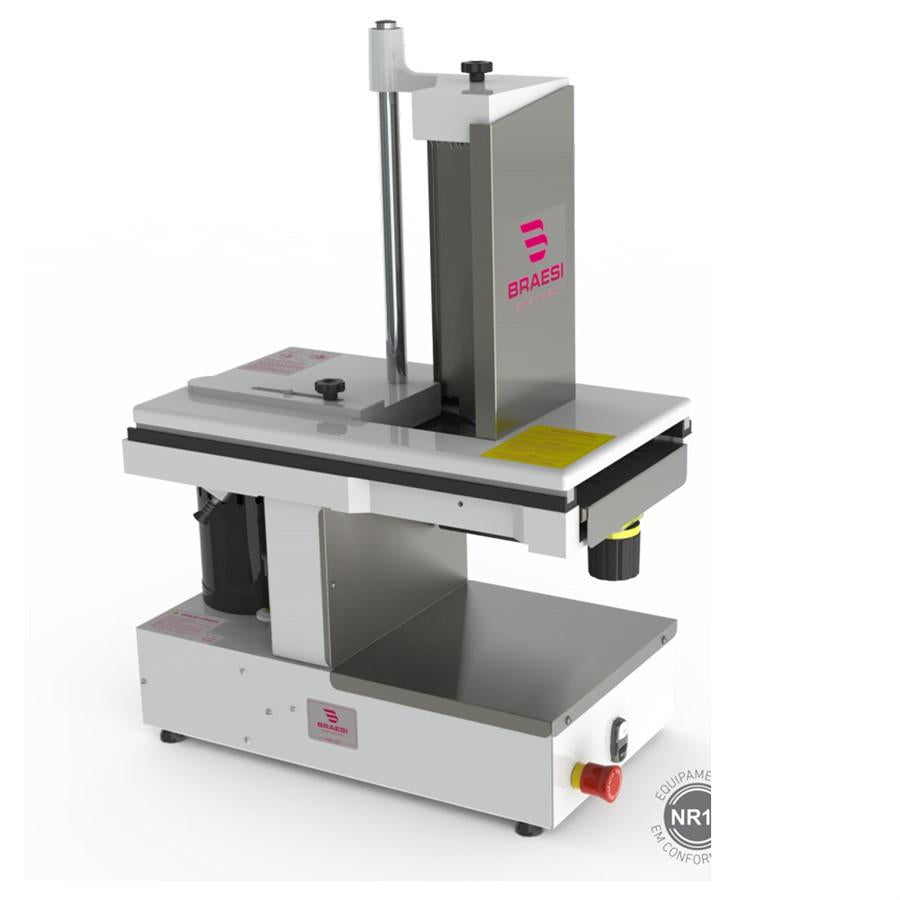 Cortador De Frios Automático 300mm Industrial Elétrico 1/3 CV CFBA-30/1 Bivolt - Braesi B14010