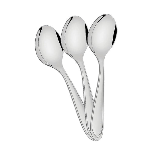 Kit - 12 Colheres de Sobremesa Luxo Laguna Em Aço Inox Csitop - Tramontina