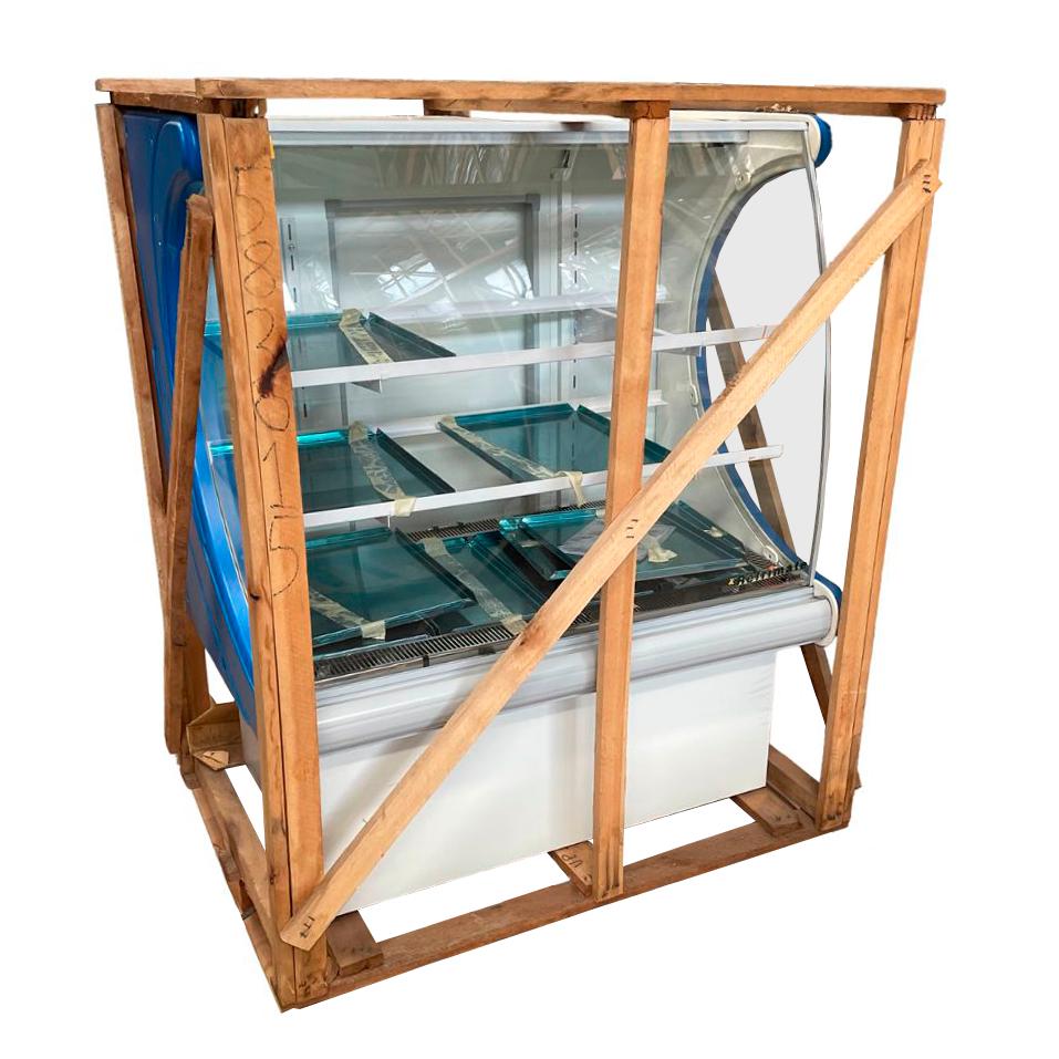 SEMINOVO - Vitrine Panorâmica Estufa 1,00m VPE 1000 127V - Refrimate