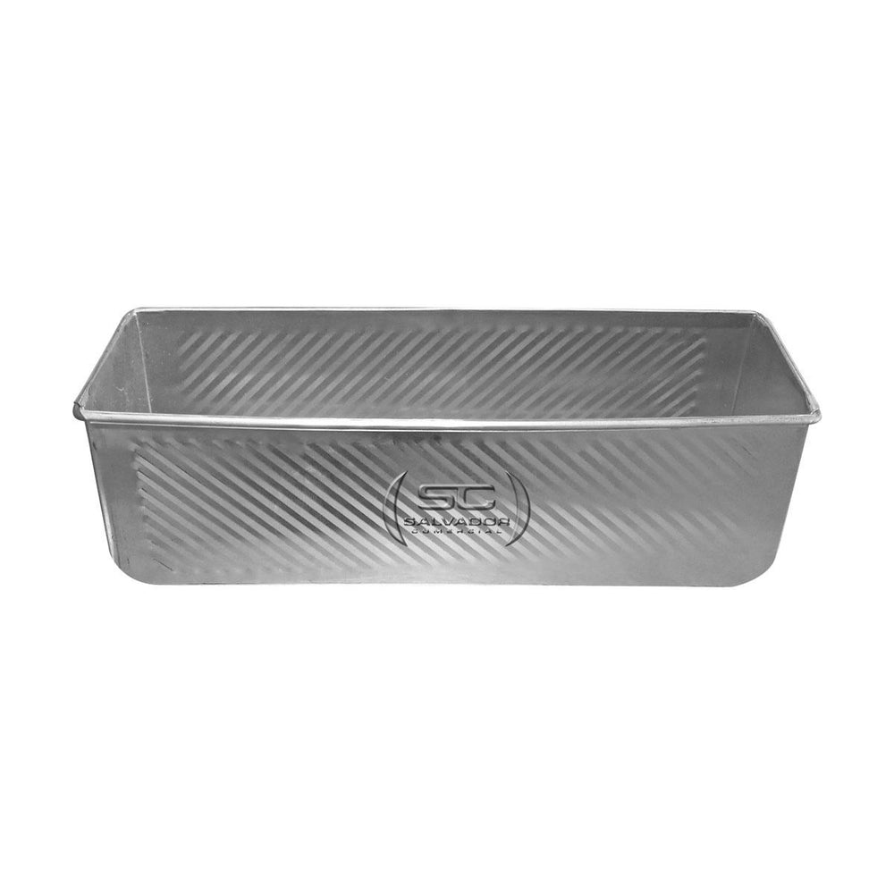 Forma Para Pão 30x10x10cm Alumínio Estampada Com Tampa - Imeca