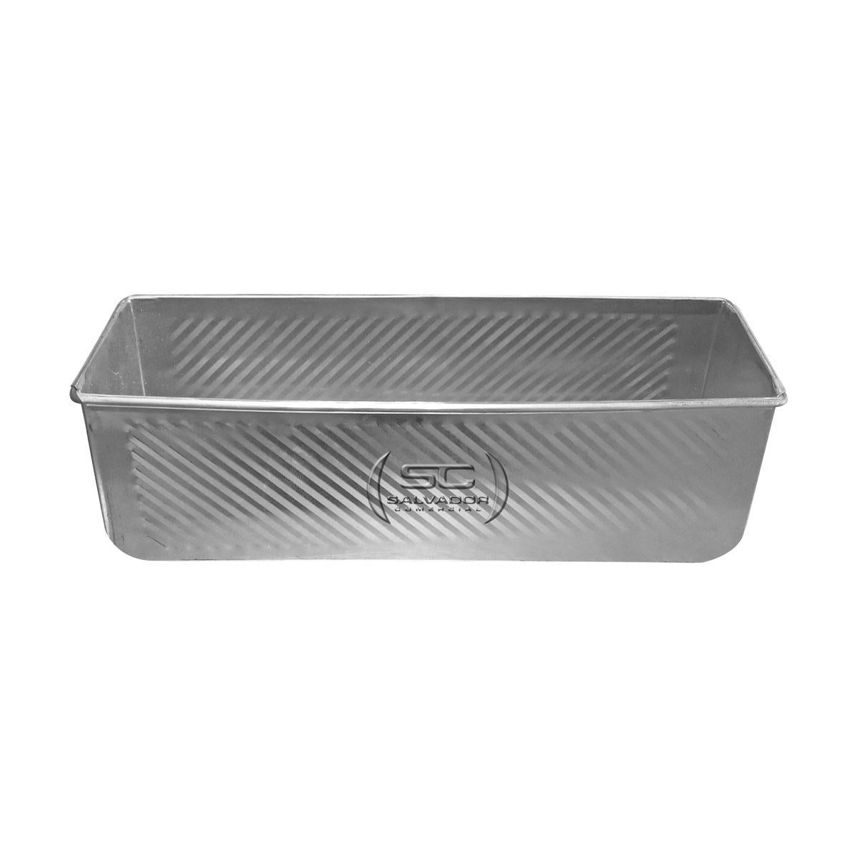 Forma para Pão 30 X 10 X 10 Alumínio Estampada com Tampa - Imeca