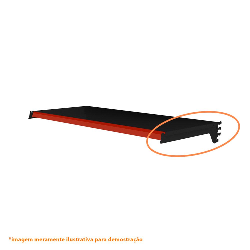 Kit 4 Mão Francesa Apoio Para Bandeja 30cm SLG Gôndolas New Plus Preto - SA Gôndolas