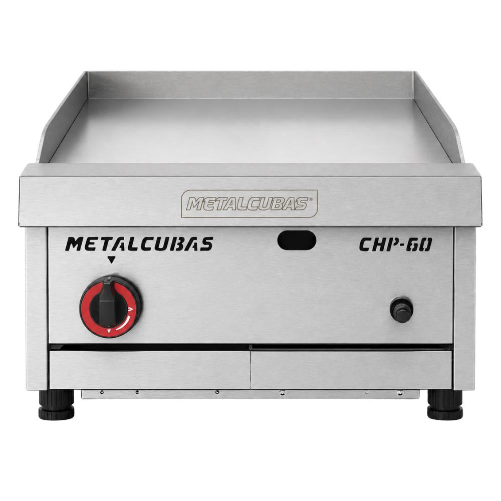 Chapa Lanche Bifeteira a Gás 60 cm Profissional Premium CHP 60 G2 - Metalcubas 26429
