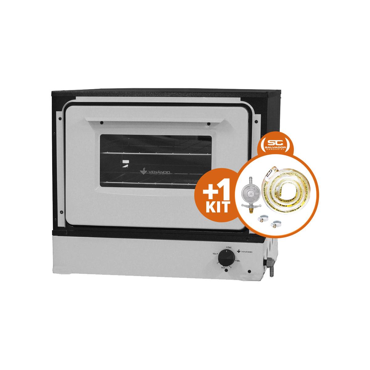 Kit - Forno Gás Bravo Bancada Brf + Kit Gás - Venâncio