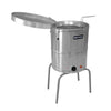 Fritadeira Elétrica Industrial Comercial Água e Óleo 23L 5000W FIE.20 220V - Metvisa