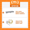 Kit - Chapa Sanduicheira Gaveta 95 Cm Gas Cg1200 + Kit Gas - Venancio