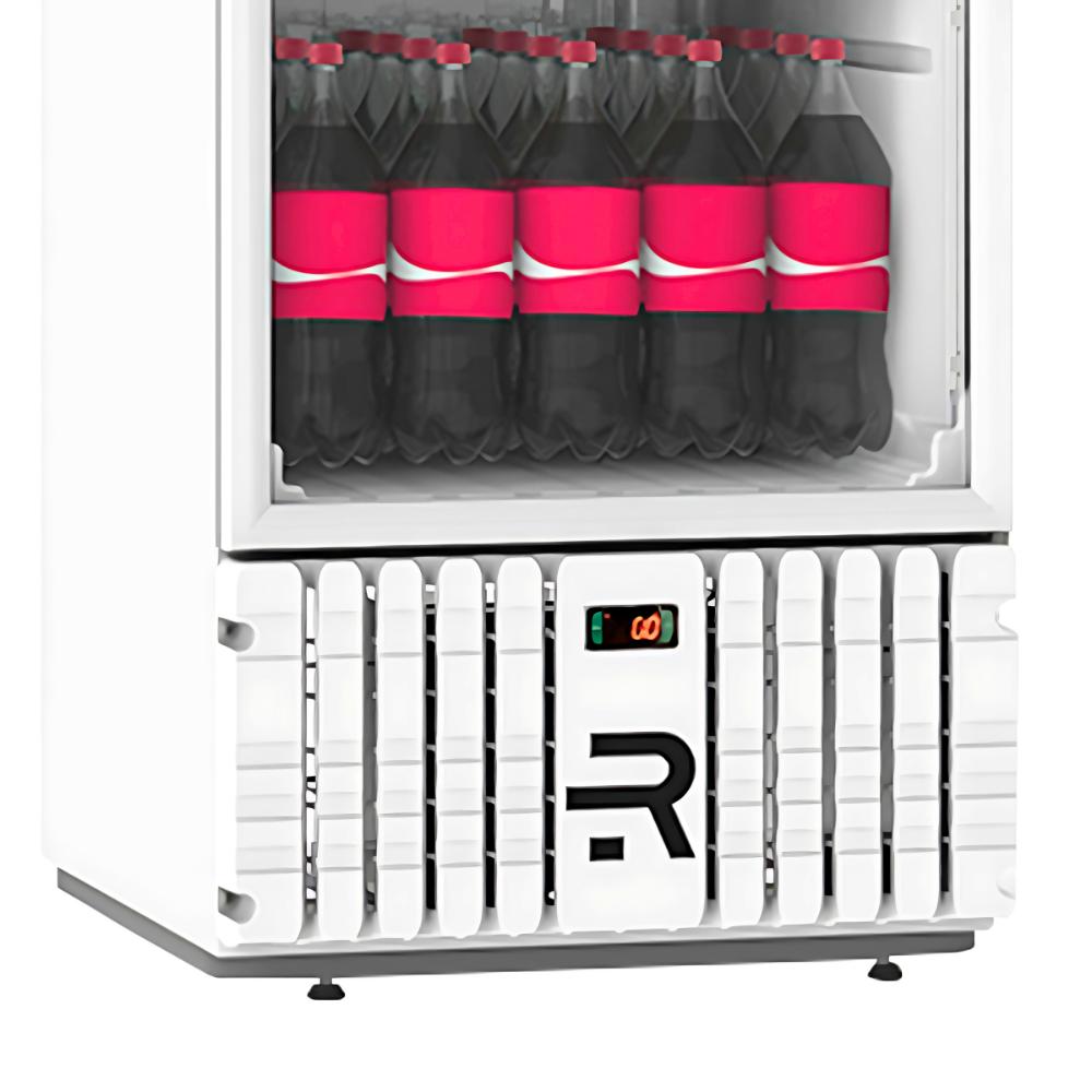 Visa Cooler Multiuso Porta de Vidro 0 a 7 ºc 570l Vcm570pvb Branco/branco 220v - Refrimate