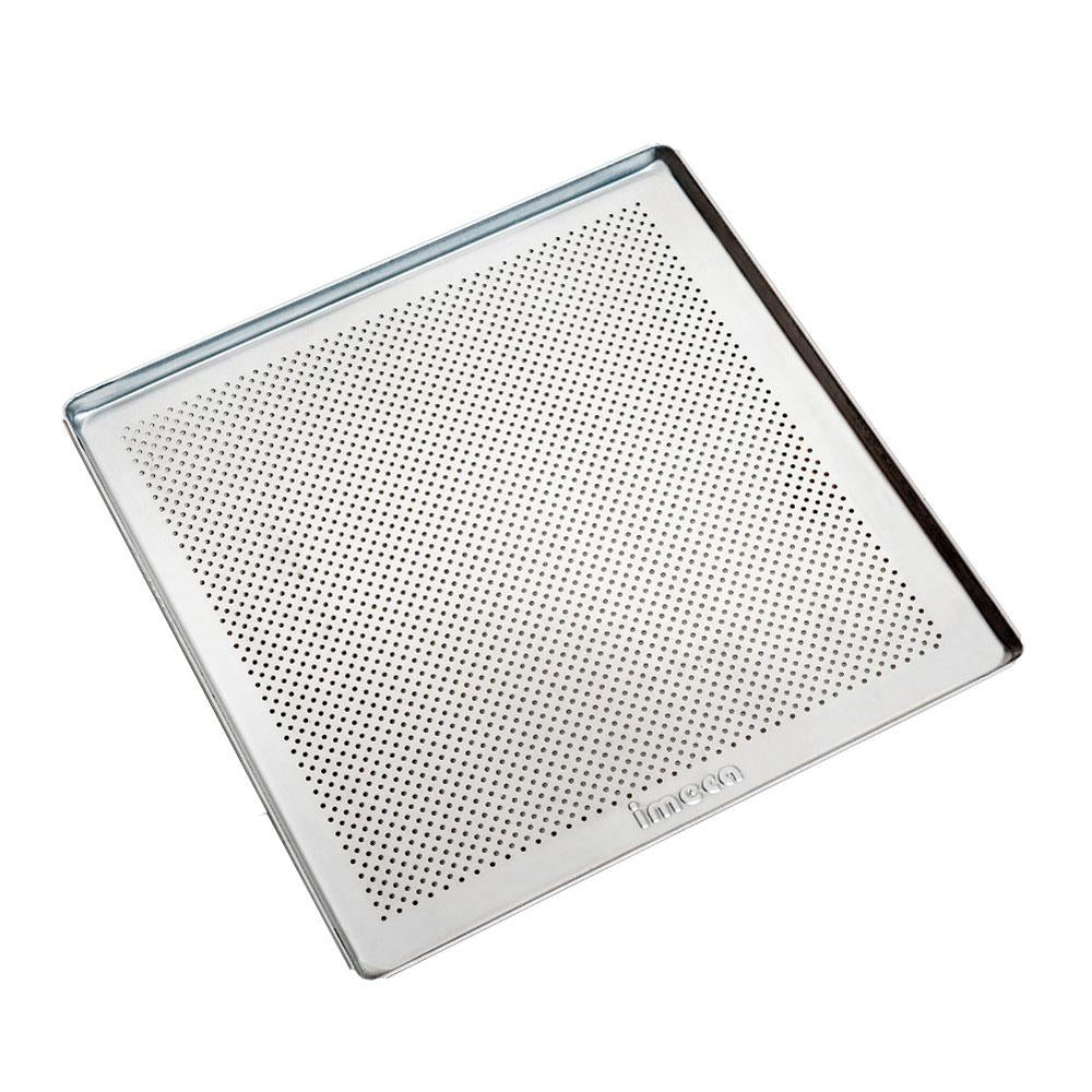 Kit - 8 Assadeiras Estampada Perfurada Alumínio 35cm X 35cm Prp-004/fc4emv - Imeca