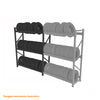 Mini Porta Pallet Slim 1,80x0,60x2m Sem Plano Inicial - Sa Gôndolas